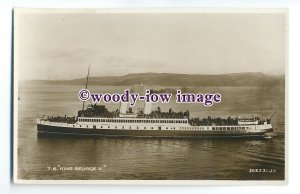 f1234 - Scottish Ferry - King George V - postcard