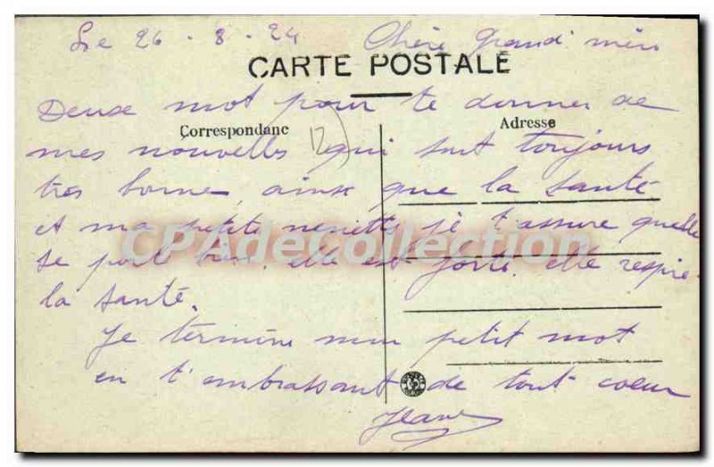 Postcard Old Rodez Vue Generale