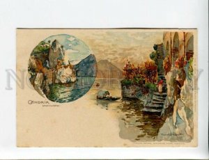 3171860 ITALY GANDRIA by Manuel Wielandt Vintage litho postcard