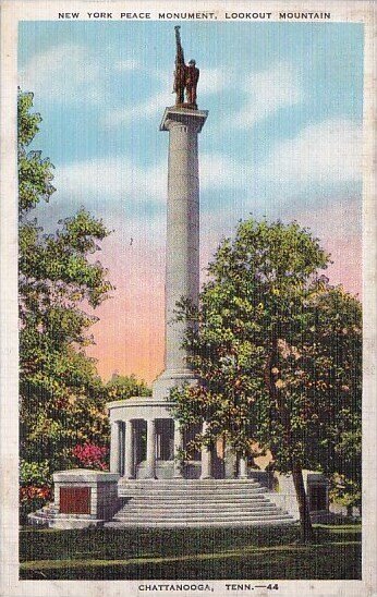 New York Peace Monument Lookout Mountain Chattanooga Tennessee