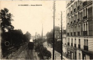 CPA Colombes Avenue Menelotte (1315344)