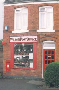 Wilkin Post Office Walsall West Midlands Postcard