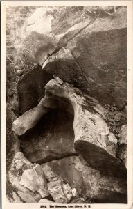 Vtg Lost River New Hampshire NH The Rotunda Rock Formation RPPC Postcard