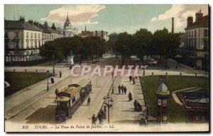 Postcard Old Tram Tours Place Courthouse