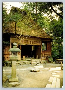 View of The Sekka-tei (An Arbor) In Japan 4x6 Vintage Postcard 0284