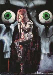 Alice Cooper Live Postcard