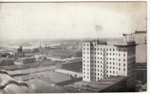 VA   RICHMOND   PANORAMIC VIEW  POSTCARD  C&O SIGN