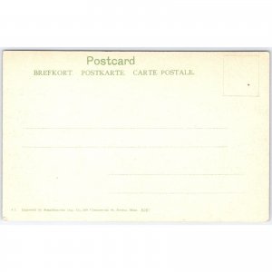 Postcard Midnightsun Spitsbergen Norway Scenic View