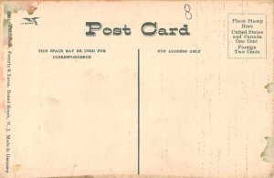 Bound Brook New Jersey Berkeley Hotel Vintage Postcard AA9266