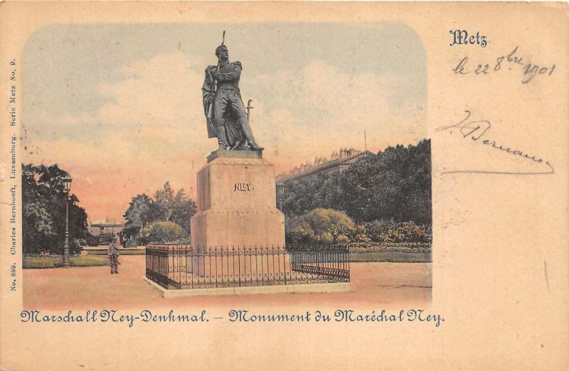 Lot195 Marshal ney monument metz france