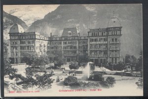 Switzerland Postcard - Grindelwald - Hotel Bar     RS14687