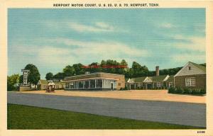 TN, Newport, Tennessee, Newport Motor Court, US 25