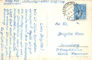 Lot210 germany meiningen thur  car real photo