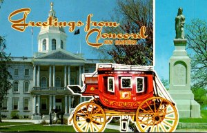 New Hampshire Concord Greetings With Concord Coach and More