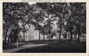 Postcard Men's Dormitories Beloit College Beloit WI