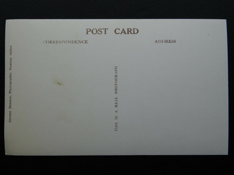 Devon NORTH BOVEY - Old RP Postcard by Jerome Dressain