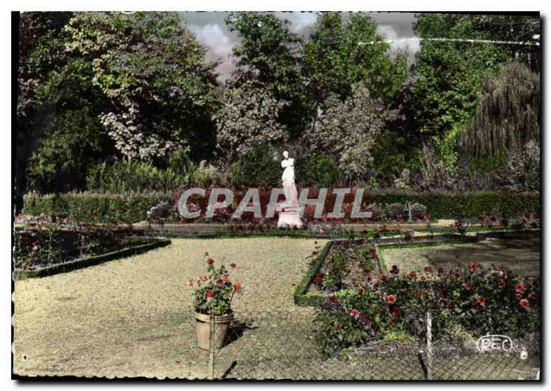 Modern Postcard Chateauroux Indre Public Garden