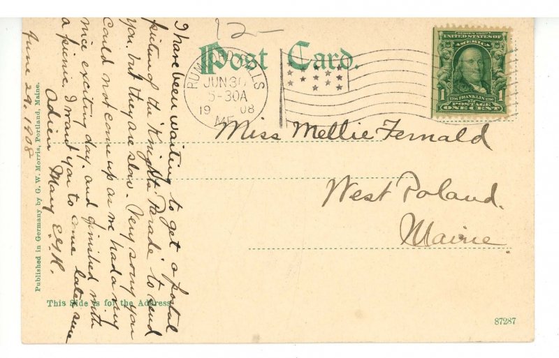 ME - Rumford Falls. Franklin Street