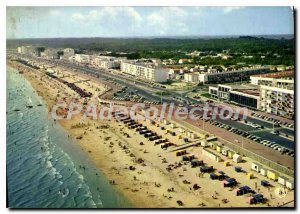 The Modern Postcard France from Above Saint Jean de Monts Vendee Beach and th...