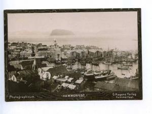 196394 NORWAY Hammerfest Vintage photo