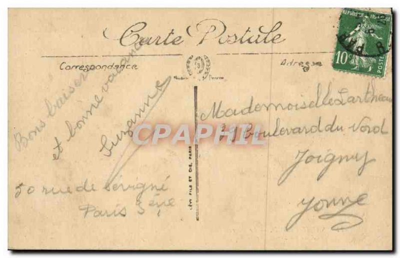 Postcard Old Saint Cloud L Allee du Fer a Cheval