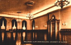 University of Illinois - Illini Union Building - The Ballroom - in 1942