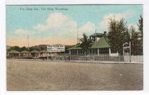 Ten Sleep Inn Wyoming 1910c postcard