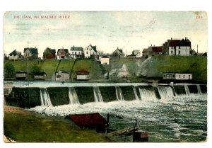WI - Milwaukee. Milwaukee River Dam