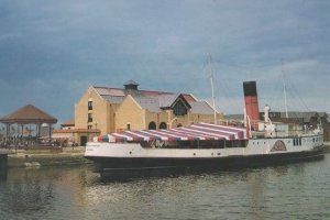 Lincoln Castle Ship Restaurant Cocktail Bar Pub Postcard
