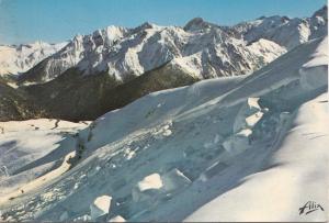 BF24536 superbagneres hiver dans les pyrenees   france  front/back image