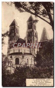 Morienval - L & # & # 39Abside of 39Eglise - Old Postcard