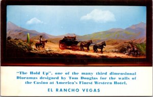 PC The Hold Up Diorama Designed by Tom Douglas El Rancho Vegas Las Vegas NV