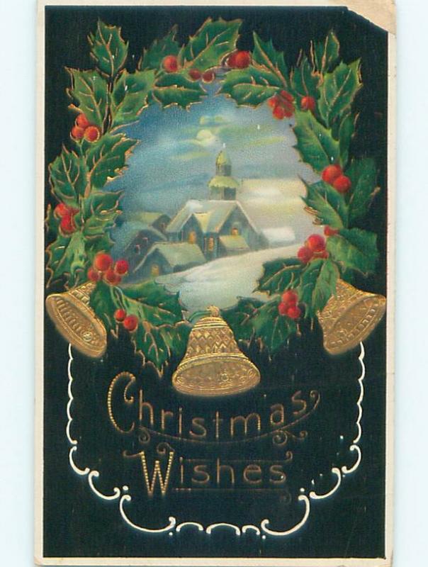 Divided-Back CHRISTMAS SCENE Great Postcard AA0237