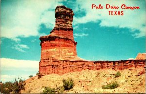 The Lighthouse Palo Duro Canyon Amarillo Texas TX UNP Chrome Postcard Unused