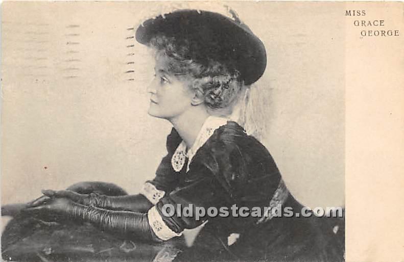 Miss Grace George Theater Actor / Actress 1908 