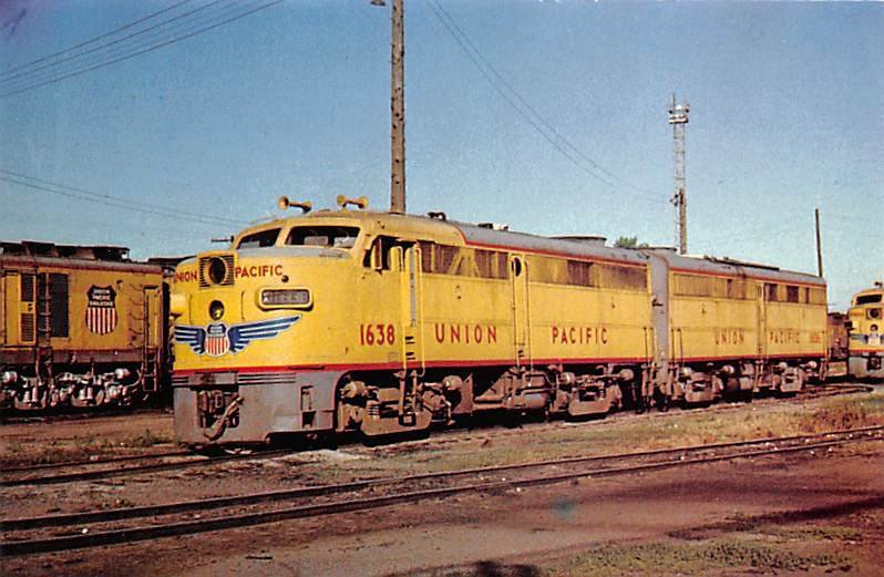 Union Pacific 1638 Cheyenne, Wy., USA Union Pacific Unused 