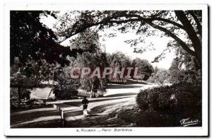 Old Postcard Roubaix Park BARBIEUX