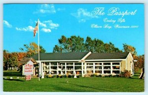 ELLISON BAY, Wisconsin WI ~ THE PASSPORT Gift Shop 1960s-70s Roadside Postcard