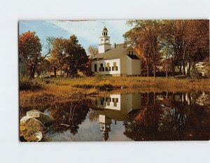 Postcard Historic Methodist Church In Sandwich, New Hampshire