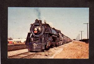 IN Grand Trunk Western Railroad Train Loco 6328 South Bend Indiana Postcard