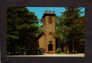 IA Little Brown Church Vale Nashua Iowa Postcard Glenn Utterback Pastor