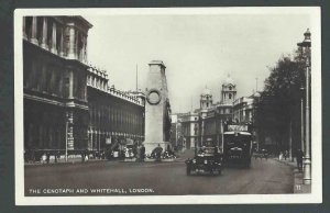 Ca 1920 RPPC* The Cenotaph & White Hall UK Mint