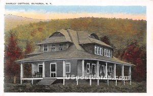 Shirley Cottage - Oliverea, New York NY Postcard