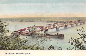 Railroad Bridge Burlington, Iowa
