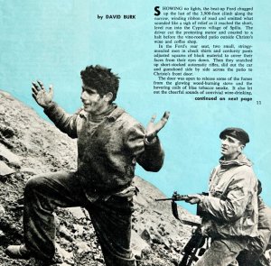 1959 Cypriot Revolt Against British Rule 1955 Cyprus Terror Island Magazine DWN7