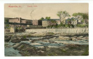 ME - Waterville. Ticonic Falls