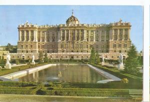 Postal 045898 : Madrid. Palacio Real y Jardines de Sabatini