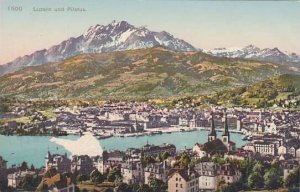 Schweiz Luzern und Pilatus