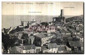 Old Postcard La Turbie General view