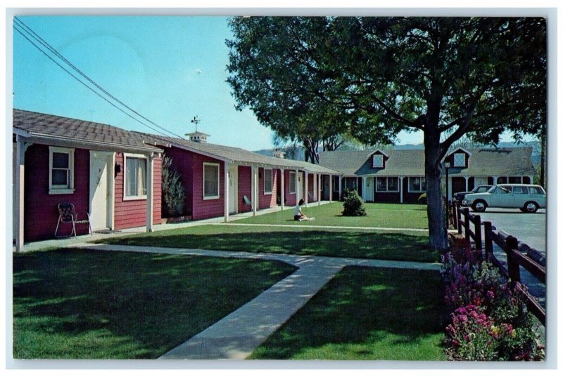 c1960 Viking Motel Mission Exterior Building Dr. Solvang California CA Postcard